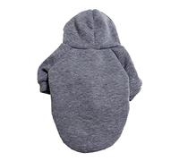 Vêtements pour chien de couleur unie, vêtements pour animaux de compagnie, pull pour printemps, automne, hiver de petite, moyenne et grande taille pour chien, vêtements pour chats pour fille (gris