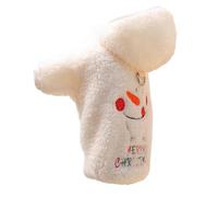 Vêtements pour Chien,Déguisement Ajustable Et Chaud Bonhomme De Neige pour Noël avec Capuche | Veste pour Chien - pour L'Automne l'anniversaire Halloween Action De Grâces Et l'hiver