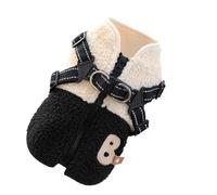 Vêtements pour Chien,Gilet Imperméable au Doublé en avec Harnais - Veste pour Chiot À Ouverture Arrière | pour Petits Et Moyens Animaux De Compagnie Sports en Plein Air Marche Randonnée par