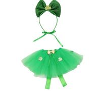 Vêtements pour Chiens de la Saint-Patricks, Costume de Chien de la Saint-Patrick | Chien Tutu-Rock-Ski Un Heureux Costume de Chien de la Saint-Patrick pour la fête de la Saint