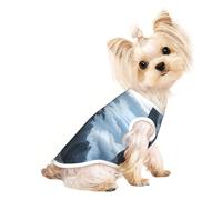 Vêtements pour chiens de petite taille, chemises pour chats et chiots, imprimé complet, doux et respirant Plank Road