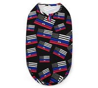 Vêtements pour Chiens imprimés en 3D, Drapeau américain d'haïti, sans Manches, Gilet Respirant pour Animaux de Compagnie, débardeur, t-Shirt, Grand