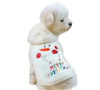 Vêtements Pour Chiens, Noël Chaud Bonhomme De Neige Réglable Sweat À Capuche Costume Manteau Cosplay - Veste Pour Chiens, Pour L'Automne Anniversaire Halloween Jour De Thanksgiving Hiver