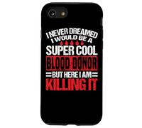 Vêtements pour donneurs de Sang - Design Amusant de donateurs Fantaisie Coque pour iPhone SE (2020) / 7/8