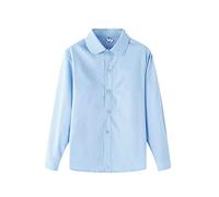 Vêtements pour filles 152 chemises formelles chemises-1 blanc porter filles adolescentes, bleu, 14-15 ans