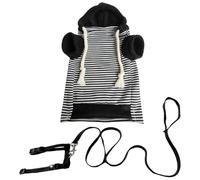 Vêtements Pour Furet Pull Fun Chaud Pour Hamster Avec Harnais | Sweater Élégant pour Rongeurs et Animaux Convient Chinchillas, Écureuils, Chats et Petits Chiens