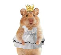 Vêtements pour hamster - Costume de gerbille respirant - Robe pour petits animaux | pour les amoureux des animaux, les refuges, les magasins, la photographie, les fêtes d'anniversaire, Halloween, Noël