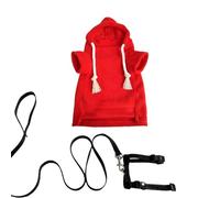 Vêtements pour hamster | Costume type sweat à capuche ergonomique, set de harnais, gilet, sangles, vêtements pour animaux de compagnie, pour hamster, chinchilla, lapin, chiot, , petit animal