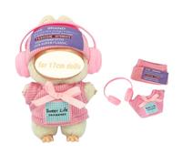 Vêtements pour labubu, vêtements pour Big into Energy Labubu - 3 pièces - Accessoires pour poupées de 17 cm - Rose bonbon