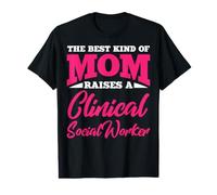 Vêtements pour Maman travailleuse Sociale Clinique - Design drôle de Mamans Mignonnes T-Shirt Graphique avec Valeur