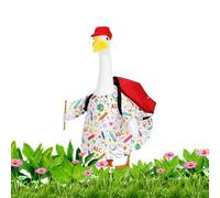 Vêtements pour Oies - Costume Scolaire pour Oies De Jardin,Décoration De 58 Cm pour Studio Extérieur Pelouse Camping Patios Rassemblements Quotidiens