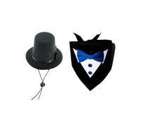 Vêtements pour Oies de Porche | Costume Pour Oie Statuaire - Grand 58 cm Nœuds Papillon Et Chapeaux Pour Animaux Pour Cour, Bord De Mer, Mariage, Présentation De Fenêtre, Plage, Intérieur
