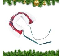 Vêtements pour petits animaux - Costume festif pour hamster pour animal domestique, vêtement de vacances réglable, costume d'hiver chaud à rayures | pour chinchilla lapin, écureuil, planeur en sucre