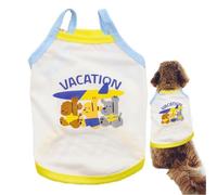 Vêtements pour petits chiots Vêtements pour chiens de taille moyenne | Combinaison sans manches élégante légère respirante confortable pour le camping, la plage, la marche, l'entraînement