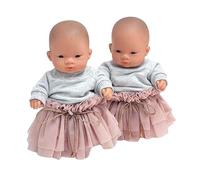 Vêtements pour poupée de 21 cm, accessoires vestimentaires pour poupées, chemisier en coton et jupe en tulle, vêtements pour poupée de bébé comme cadeau, cadeau pour une fille