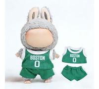 Vêtements pour Poupée for Labubu Set de Maillots de Basketball et Football 23/8/0/10 pour Poupée en Peluche 15-17cm pour Collectionneurs et Amateurs de Poupées (NO Doll) (Style 3)