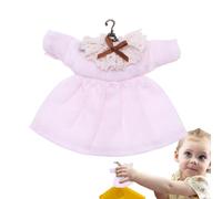 Vêtements pour poupées | Robe pour Maison de - Tenues Miniatures pour Petits Peluches, Ensembles de vêtements et Accessoires pour Maisons