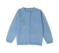 Vêtements pour tout-petits enfants filles tricotés colorés solides pulls cardigan manteau hauts livres 12, bleu, 18-24 mois