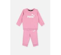 Vêtements Puma BB Ess crew Jogger Fl pour 24M Rose