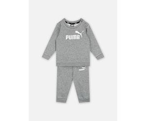 Vêtements Puma BB Ess crew Jogger Fl pour 3M Gris