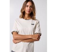 Puma Ess Graphic Animal Relaxed Fit Short Sleeve T-shirt Beige M Femme