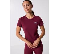 Vêtements Puma Ess Small No. 1 Logo Tee Women pour Femme XS Bordeaux