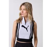 Vêtements Puma Future.Puma.Archive Half-Zip Knitted Tan pour Femme XS Noir