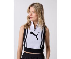 Vêtements Puma Future.Puma.Archive Half-Zip Knitted Tan pour L Noir