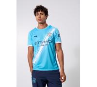 Vêtements Puma Mcfc Home Jersey Replica pour L Bleu