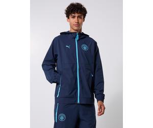 Vêtements Puma Mcfc Pumatech Woven Jacket pour Homme L Bleu
