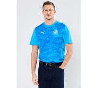 Vêtements Puma OM Prematch SS Jersey pour Homme L Bleu