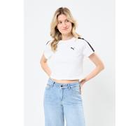 Vêtements Puma T7 Baby Tee pour Accessoires L Blanc