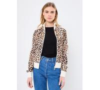 Vêtements Puma T7 LEO LUXE AOP Short Track Jacket pour Femme L Beige