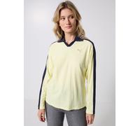Vêtements Puma T7 Relaxed Long Sleeve Polo pour L Jaune