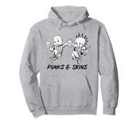 Vêtements Punks and Skins United Crust Punk Trojan Skinhead Sweat à Capuche