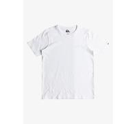 Vêtements Quiksilver Basic Ss Tee Youth pour Accessoires 14A Blanc