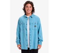 Vêtements Quiksilver Bozeman Denim Ls Shirt pour Homme XXL Bleu