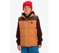 Quiksilver - Kid's Cold Days Sleeveless - Gilet d'hiver - XS - 8 Years - chocolate brown