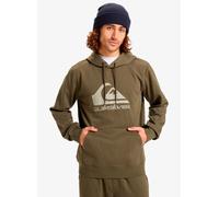 Vêtements Quiksilver Comp Logo Hoodie pour Homme XL Vert