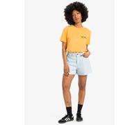 Vêtements Quiksilver Denim Short EQWDS03016 pour Accessoires 26 Bleu