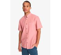 Quiksilver Drumfins Short Sleeve Shirt Rose M Homme