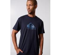 T-shirt Quiksilver Ev Comp Logo manches courtes noir bleu - M