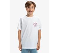 Vêtements Quiksilver Ev Times Up Ss Yth EQBZT04853 pour Enfant 14A Blanc