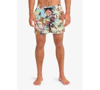 Quiksilver Short de bain Everyday Printed Volley 15 Bone White Interact Floral M entrejambe 15"