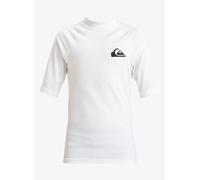 Vêtements Quiksilver Everyday Upf50 Ss Youth pour Enfant 12A Blanc