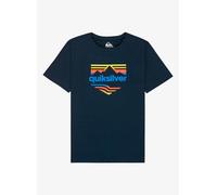 Vêtements Quiksilver Horizon Fade Ss pour Enfant 12A Bleu