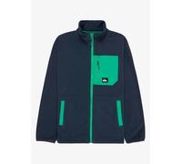 Quiksilver Ice Field Full Zip Fleece Bleu 14 Years Garçon