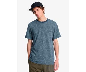 Vêtements Quiksilver Lopaz Striped Ss Pocket pour Homme L Bleu