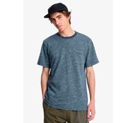 Vêtements Quiksilver Lopaz Striped Ss Pocket pour Homme M Bleu