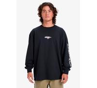 Vêtements Quiksilver Mercury Old English Ls pour Homme M Noir